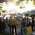 Imatge de la jornada solidària als jardins de l'Àncora