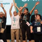 Imatge de la cloenda dels Meeting Special Olympics a Reus