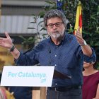 Imatge d'arxiu de Toni Castellà en un acte de campanya de Junts el juliol de 2023