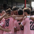 Els jugadors del Reus FC Reddis celebrant un gol durant aquesta temporada.