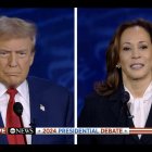 L'expresident dels EUA i candidat republicà, Donald Trump, i la vicepresidenta dels EUA i candidata demòcrata, Kamala Harris, en el debat electoral de la cadena 'ABC'.