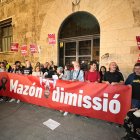 Imatge de la manifestació de dissabte contra la gestió de la DANA de Mazón