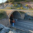 Treballs de manteniment preventiu al túnel de l'N-420.