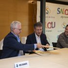 Signatura oficial de l’acord de nominació de Salou com a capital de la Cultura Catalana 2025.