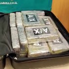 Imatge de la droga intervinguda a l'aeroport del Prat