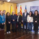 Representants implicats a la iniciativa durant l’exposició dels resultats a Vila-seca.