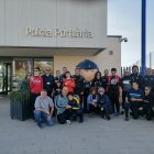 Imatge dels participants d'una pedalada solidària d'Astafanias passada.