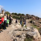 Unes 200 persones van participar en la cadena humana entre les platges de l’Arrabassada i la Savinosa