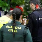 Un instant de l'operatiu conjunt a Tarragona.