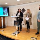 Roda de premsa de presentació dels projectes dels refugis climàtics a les escoles.