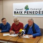 Sessió plenaria del Consell Comarcal del Baix Penedès.