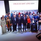 Premiats amb la Creu de Sant Jordi.