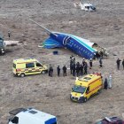 Imatge de l'avió accidentat.