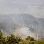 Incendi forestal a Vilanova de Meià.