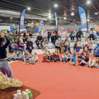 Fotografia d’una de les activitats organitzades per als infants al Parc de Nadal de Reus.