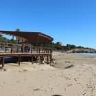 Una de les zones on s’actuarà serà a la platja de l’Arrabassada