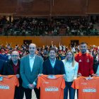 Imatge de l'esdeveniment, que va tenir lloc ahir al Pavelló d'Esports de Tarragona