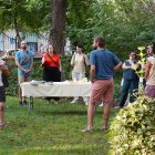 Fotografia d’arxiu d’una trobada entre alguns dels membres impulsors del projecte Som Heura.