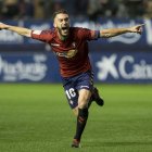 Roberto Torres en la seva etapa a Osasuna.