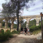 Imagen de una ruta en el Pont del Diable.