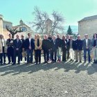 CedidaImatge de grup dels diversos participants i personalitats destacades que van assistir ahir al matí als Premis Lladonosa, celebrats al Monestir de Poblet.