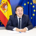 El ministre d’Afers Exteriors, José Manuel Albares a les institucions europees