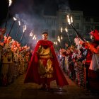 Imatge del pregó de Sa Majestat el Rei Carnestoltes de Reus.