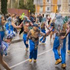 Fotografia d’una de les colles carnavaleres que presentava una proposta amb coreografia.