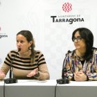 Maria Roig i Gemma Fusté, conselleres d'ERC.