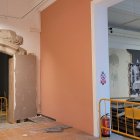 Inici de les obres del Museu d'Art i Història de Reus.