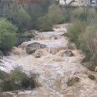 Imatge del riu Brugent al seu pas per La Riba