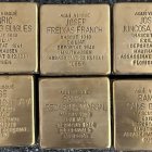 Foto de les Stolperstein d'aquest 2025.