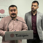 Imatge dels regidors d'ECP a l'Ajuntament de Tarragona