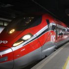 Imatge d'arxiu d'un tren d'alta velocitat Iryo