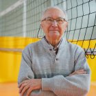 El president del Club Voleibol Sant Pere i Sant Pau, Alfonso Periáñez.