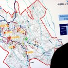 Mapa dels pous i mines municipals de Reus.