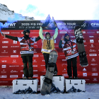 La tarragonina Núria Castán ha quedat tercera a la final del Freeride World Tour.