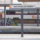 Imatge de l'estació de Sant Vicenç de Calders