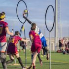 Un partit entre els Werewolves of Londres anglesos i el Bombarda Brixia italià a Salou.