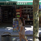 Imatge d'un supermercat situat a la Via Roma de Salou.