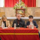 Imatge de l’acte de presentació de la 42a revista de la Reial i Venerable Congregació de la Puríssima Sang de Nostre Senyor Jesucrist.