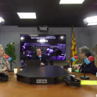 Pep Manresa, a la dreta de la imatge, en la tertúlia de Tarragona Ràdio.