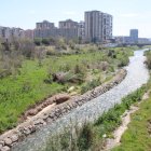 Imatge del riu Francolí al seu pas per Tarragona, aquest dijous