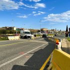 Imatge de les afectacions al trànsit per les obres als accessos del CAP.
