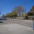 Imatge del actual aparcament en superfície del Parc del Pescador