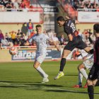 Imatge del partit entre el Reus FC Reddis contra el Girona B.