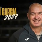 Imatge del cartell de renovació de Jordi Garcia.