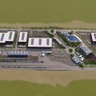 Imatge virtual de la plataforma que s’està desenvolupant a Tamarite de la Litera, de característiques similars a la de la Conca de Barberà.