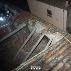 Imatge de la casa esfondrada a Cambrils.