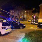 Un instant del dispositiu policial conjunt al barri de Sant Josep Obrer.